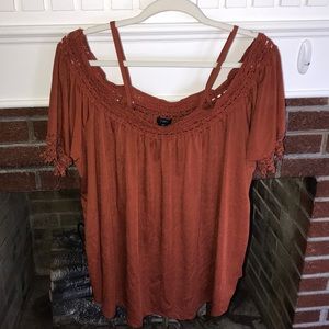 Cold shoulder top